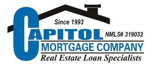 capitol mortgage company logo with numbers - mortgage loan originator